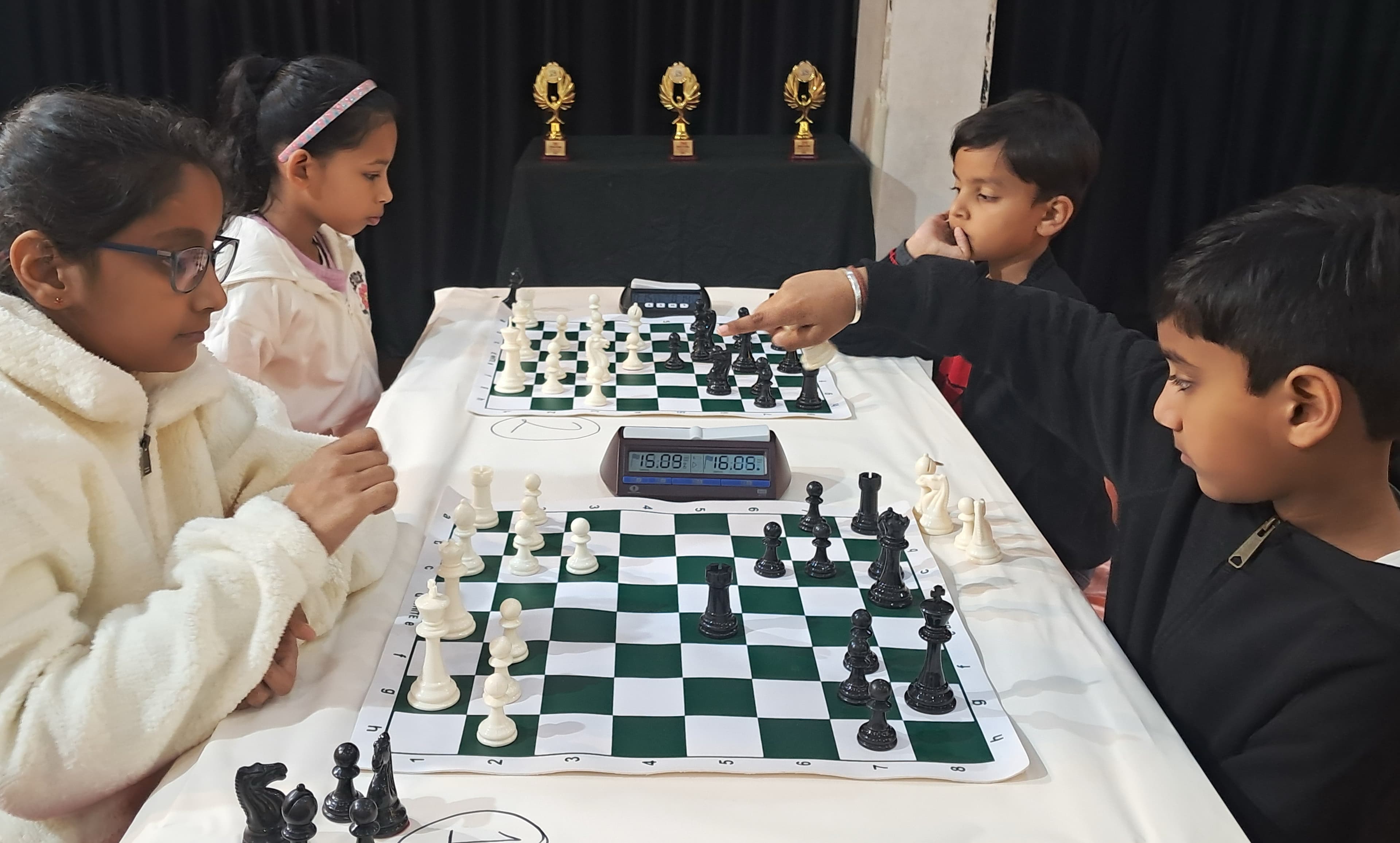 School chess program in Dwarka by Nimzo Academy