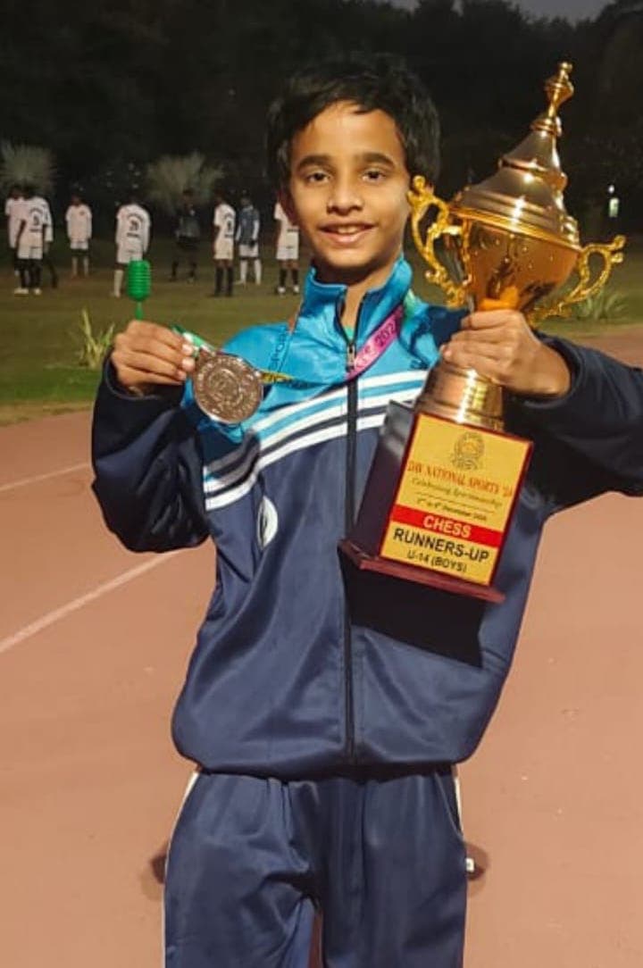 Runner Up in DAV Chess Nationals